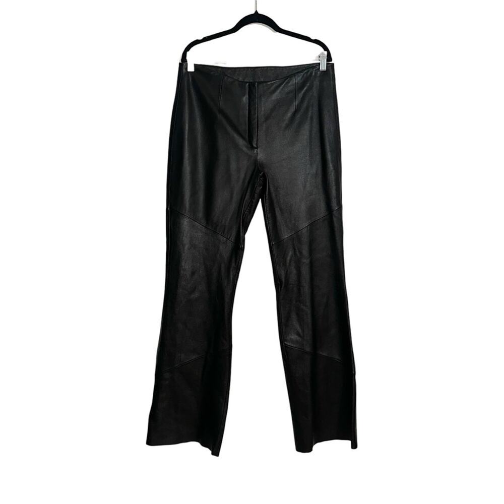 Pelle Studio Wilsons Black Leather Pants 12